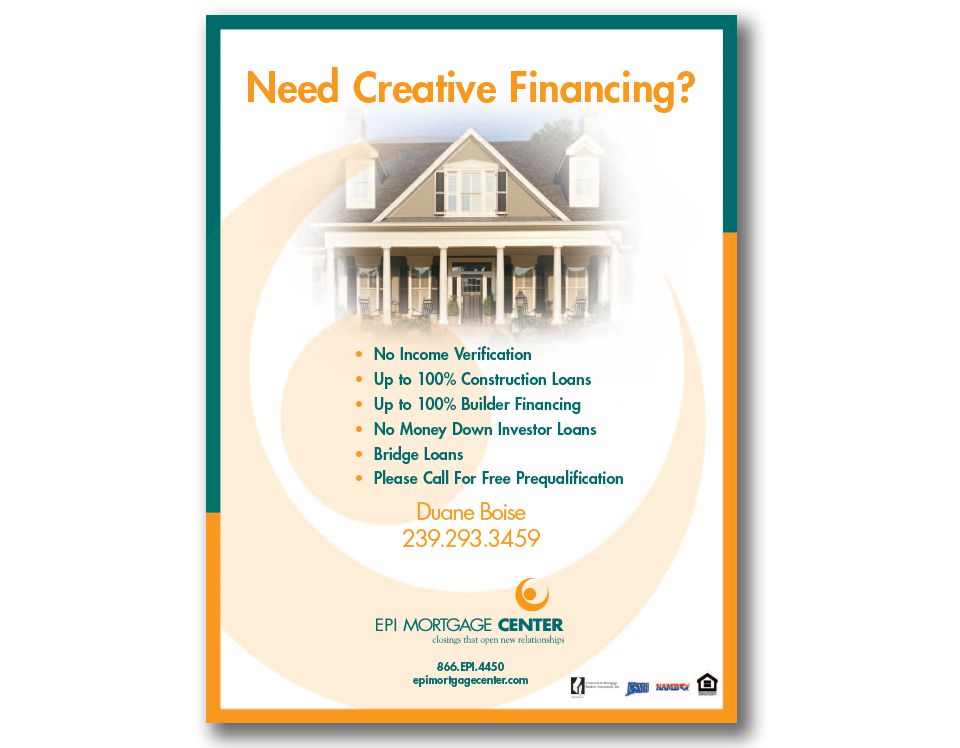 EPI 0004 Ad   Creative Financing